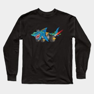 Crumb Shark Long Sleeve T-Shirt